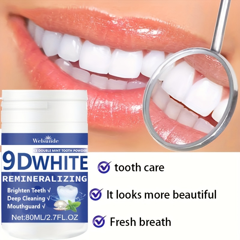 Teeth Whitening Price - 9D ホワイト リミネラライジング ハイドロキシアパタイト歯磨き粉、歯のホワイトニングパウダー、ディープクリーニング、フレッシュブレス、口腔の健康に最適