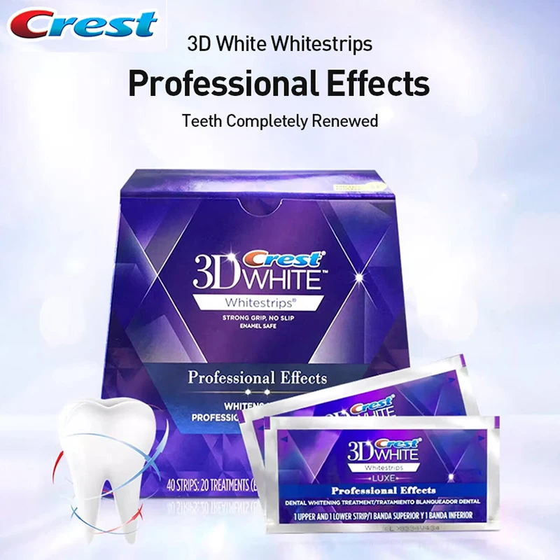 Teeth Whitening Effects - クレスト プロフェッショナル エフェクト ホワイトストリップ 3D ホワイトストリップス
