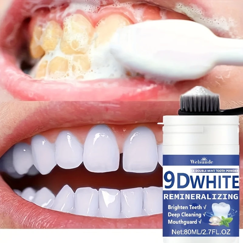 Teeth Whitening Price - 9Dホワイト再石灰化ハイドロキシアパタイト歯磨き粉、歯のホワイトニングパウダー、ディープクリーニング、息の爽快感、口腔の健康に最適