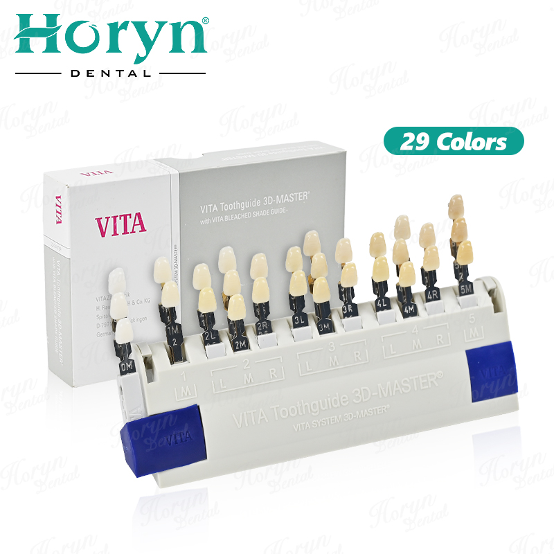 Teeth Whitening/Bleaching - Vita 3D マスター歯科ラボ漂白シェードガイド 29 色歯のホワイトニング比較歯ガイド歯科クリニック比色プレート