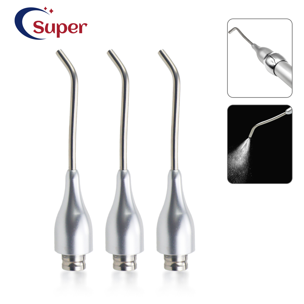 Teeth Whitening Pens - 3 ピース歯科プロフィージェットチップエアポリッシャーノズルハンドピース衛生プロフィーエアフローノズル歯ホワイトニングペン角度