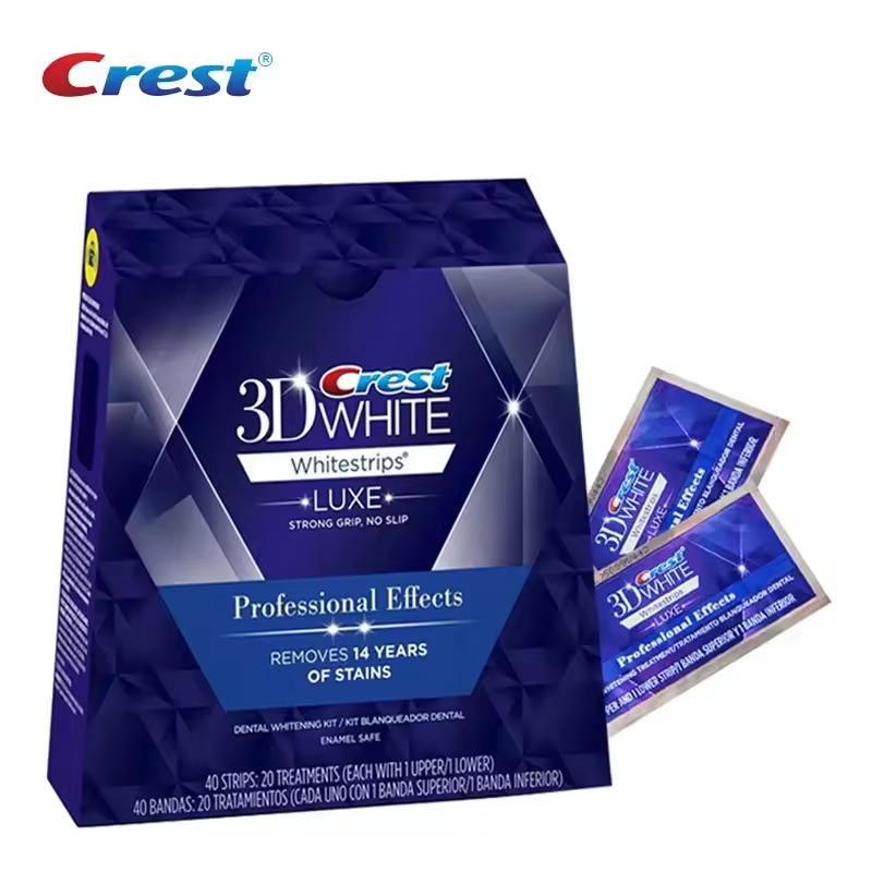 Teeth Whitening Effects - クレスト 3D ホワイトストリップス 歯のホワイトニング ラックスプロフェッショナルエフェクト 歯科ホワイトニングトリートメント