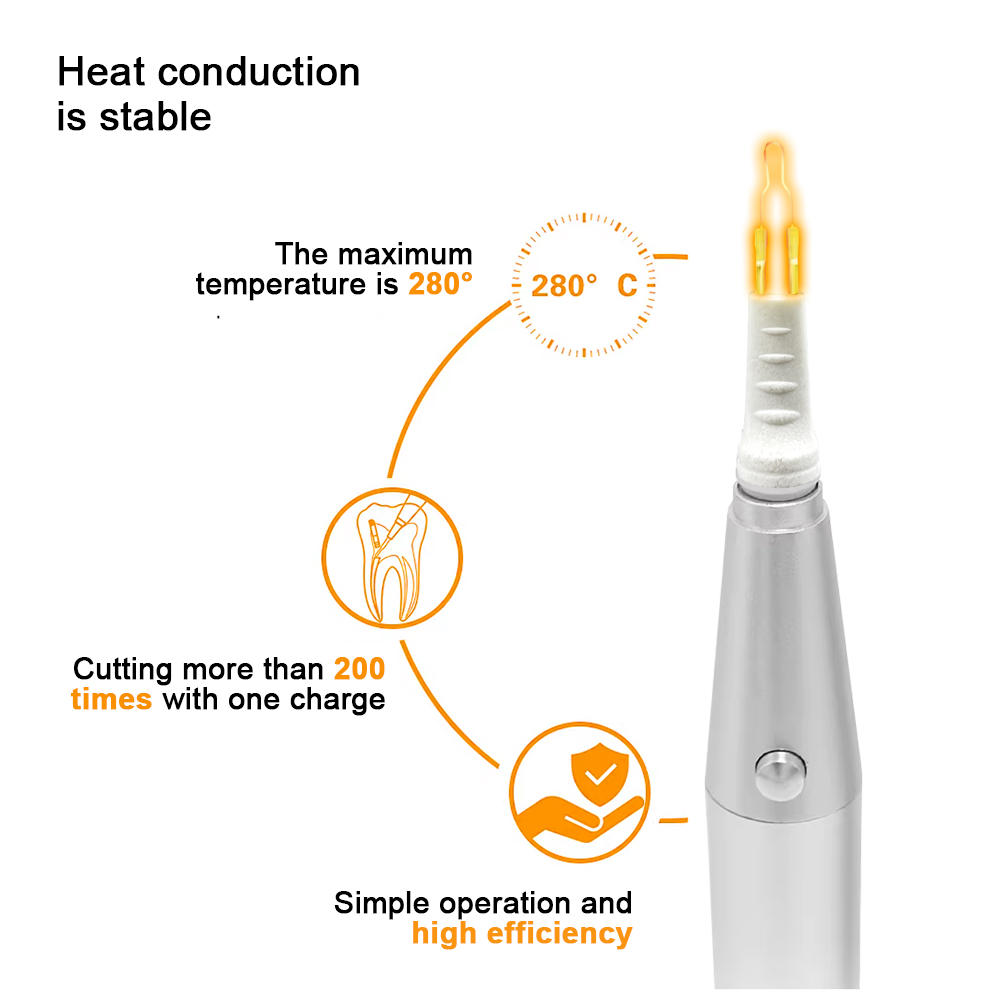 8つのヒント：歯科用ガッタパーチャカッター加熱ペン、歯内療法 - Teeth Whitening Pens のレビューと価格