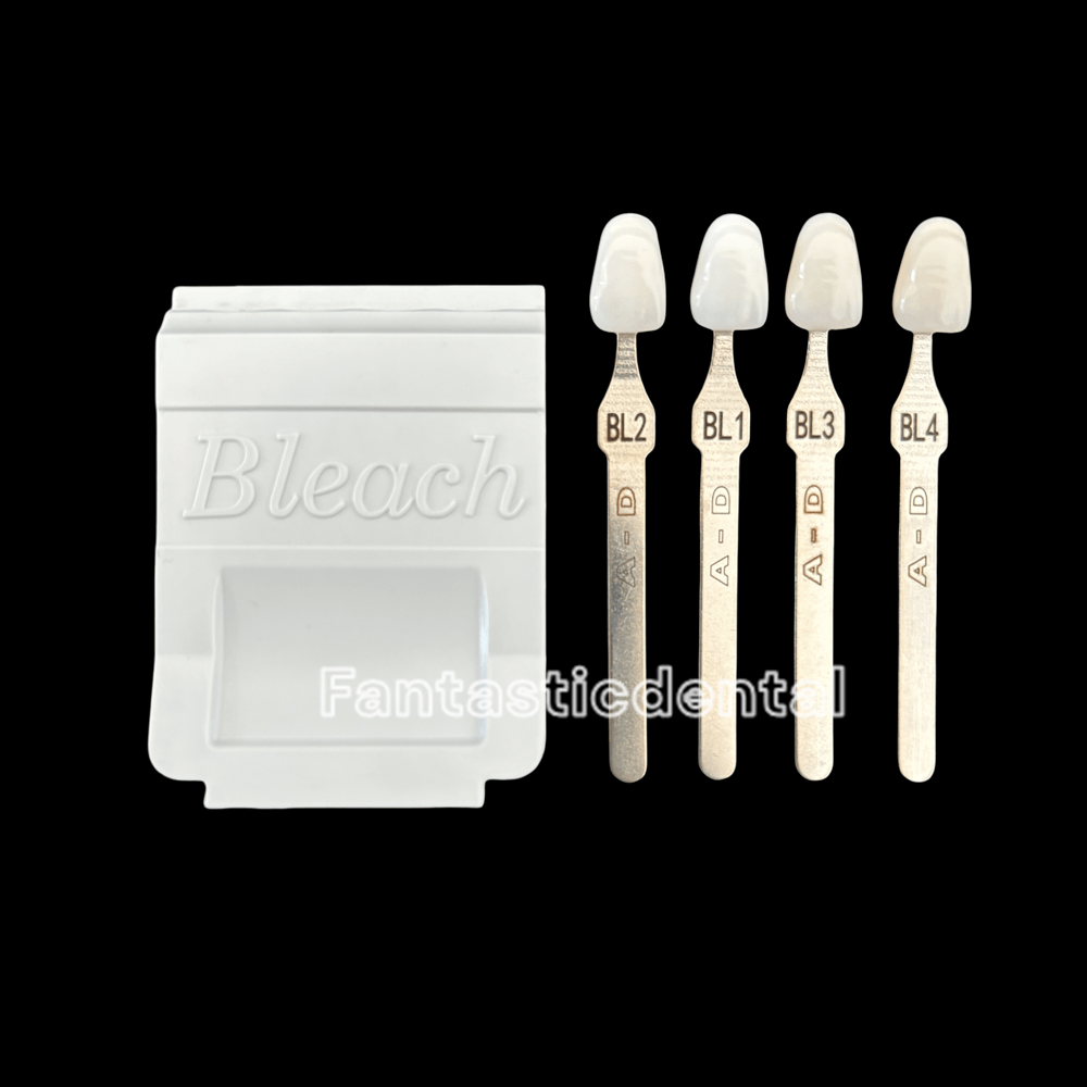 4 色歯科漂白シェードガイド漂白チャート歯のホワイトニングベ - Teeth Whitening/Bleaching のレビューと価格