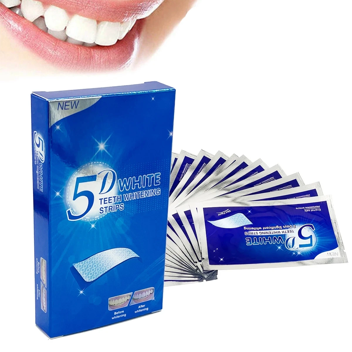 ホワイトトゥース デンタル オーラルハイジーンケアストリップ - Teeth Whitening Price のレビューと価格