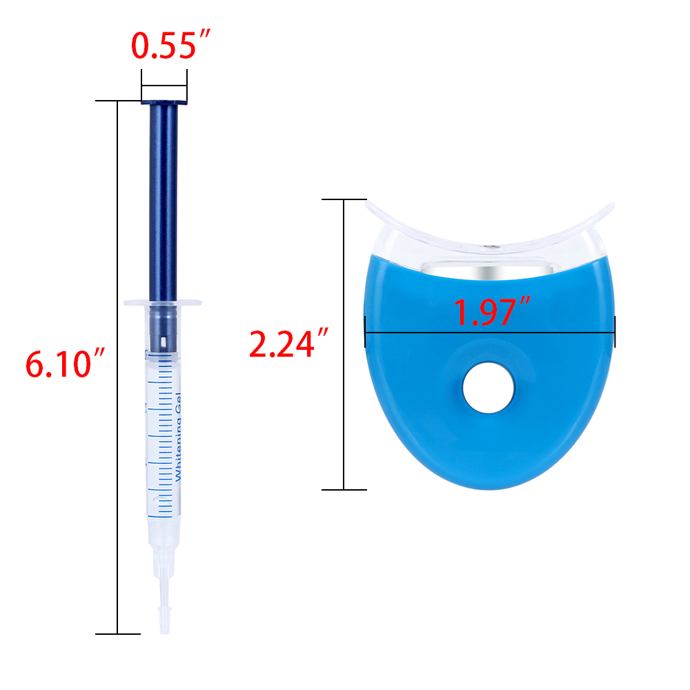 1 セット歯のホワイトニング 44% 過酸化物歯科漂白システ - Teeth Whitening Price のレビューと価格