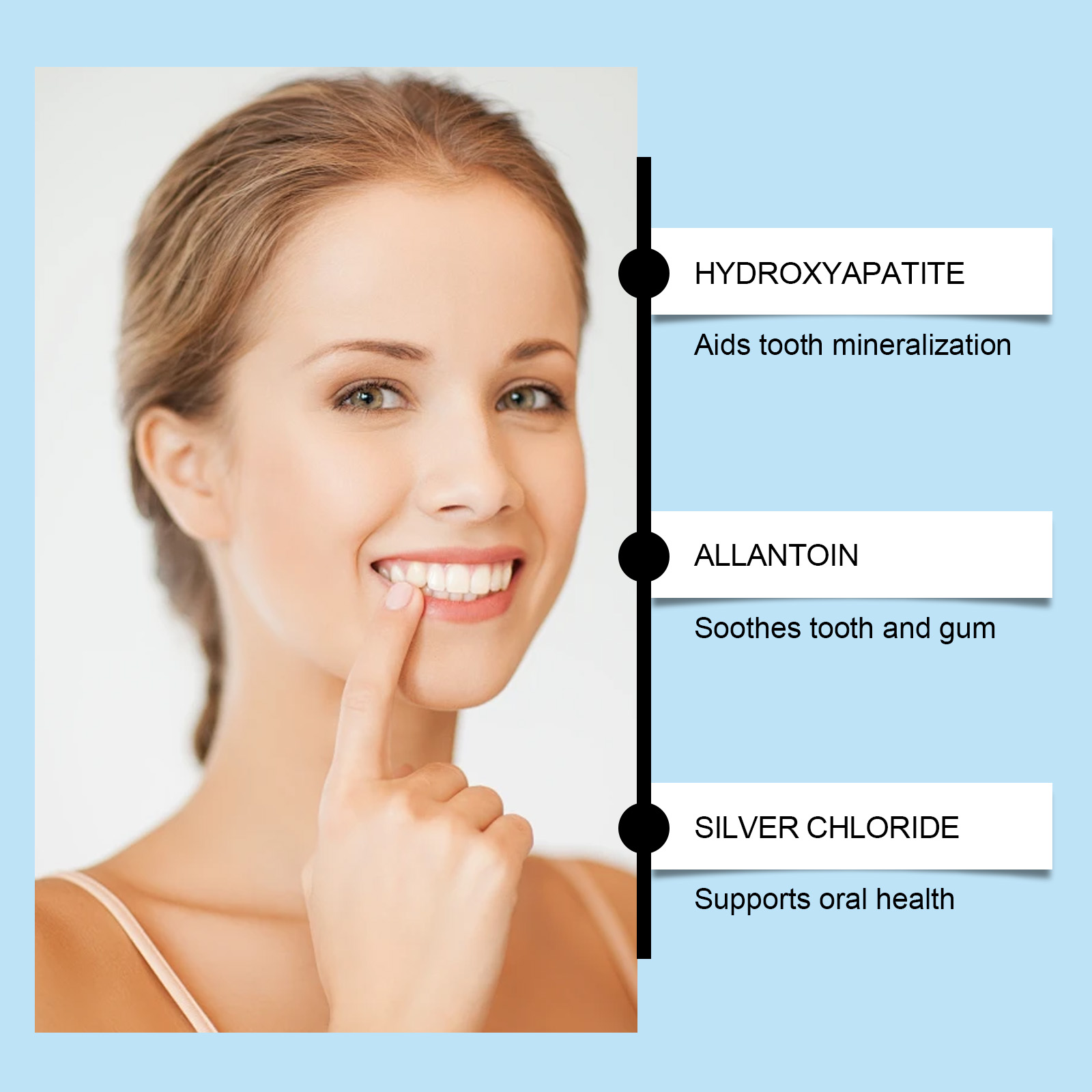 歯のケア液 ハイドロキシアパタイト フレッシュブレス効果 歯 - Teeth Whitening Serum のレビューと価格