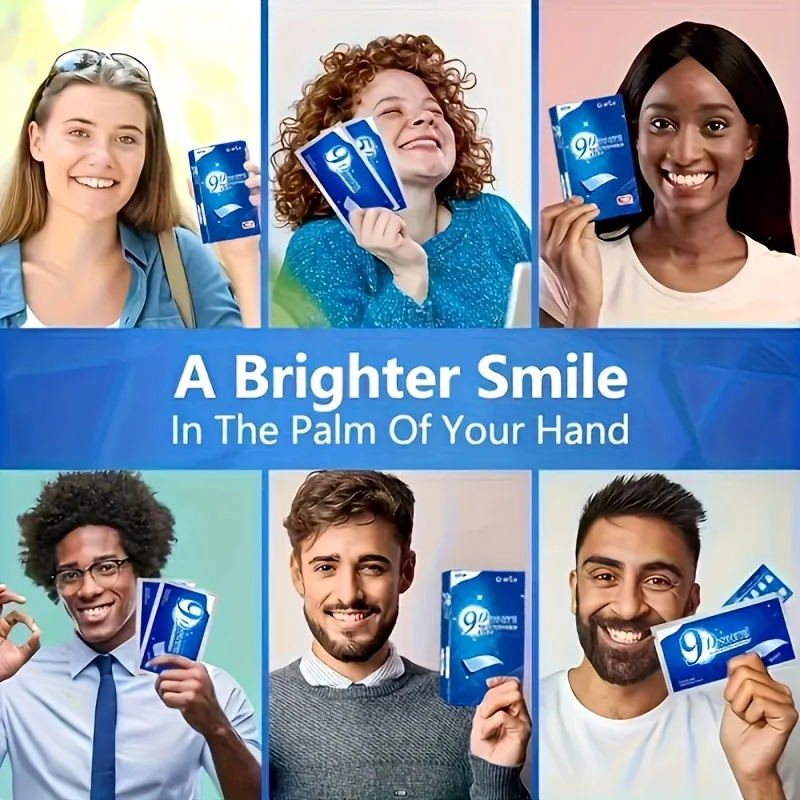 歯のホワイトニングストリップ - 9D歯のホワイトニングキッ - Teeth Whitening Effects のレビューと価格