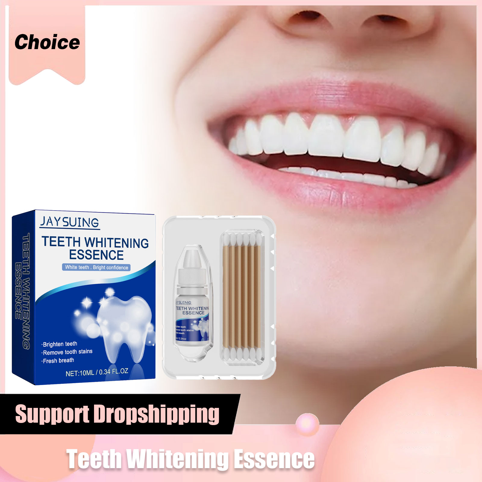 歯の血清,歯垢の除去,歯茎の修復液滴,新鮮な息の美白,口腔衛 - Teeth Whitening Serum のレビューと価格